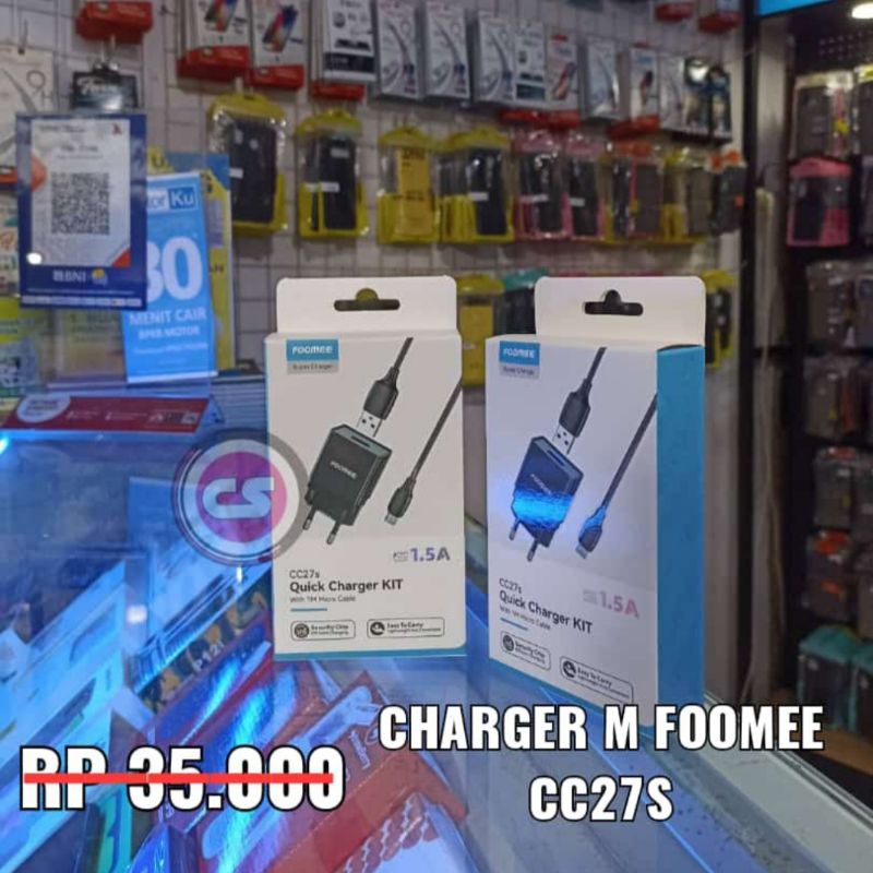 CHARGER FOOMEE CC27S MICRO (1.5 A)