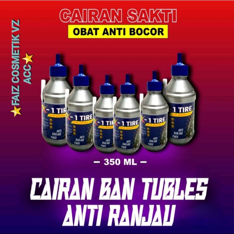 Cairan Ban Tubles GEN X TIRE  350ml/ Cairan Ban Tubles Anti Bocor Premium terlaris dan murah(original)