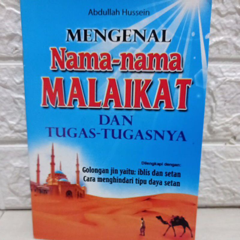 Buku mengenal nama-nama malaikat