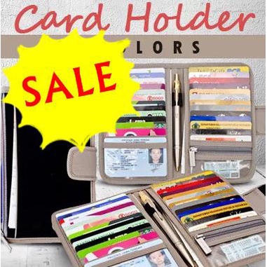 

FREE ONGKIR BUY 1 GET 1 FREE Card Holder / Tempat Kartu / Document/ Card Organiz