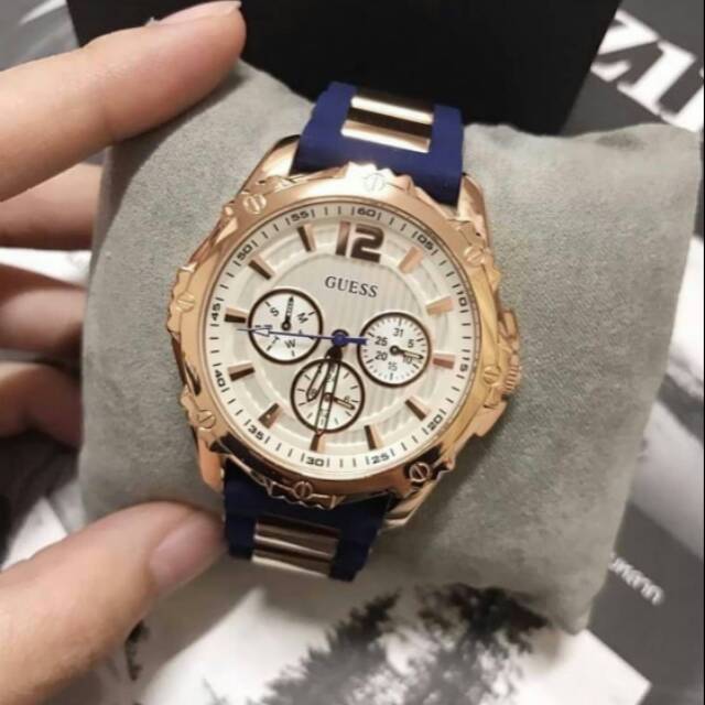 JAM TANGAN WANITA ORIGINAL GUESS W0325L8