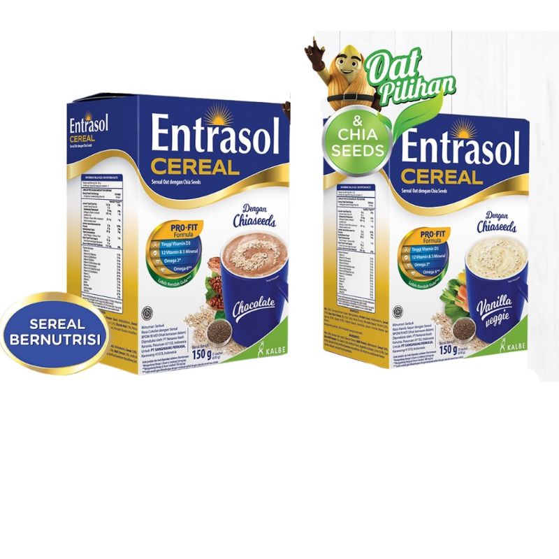 

ENTRASOL CEREAL VANILLA @5sachet