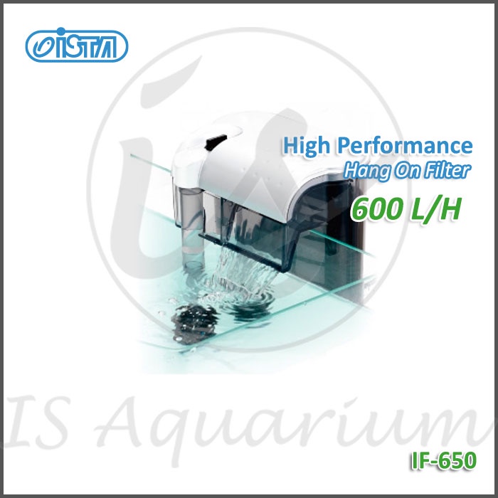 Ista High Performance Hang On Filter 600 lph Hang-on Filter IF-650