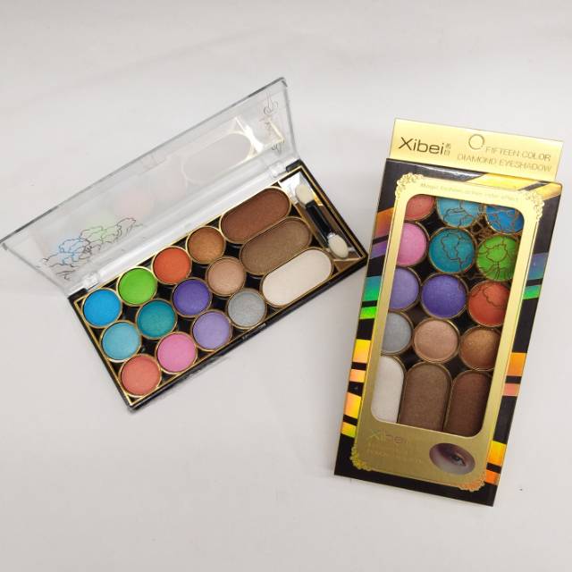 12 EYESHADOW &amp; 3 BLUSH ON XIBEI / 4.SERI