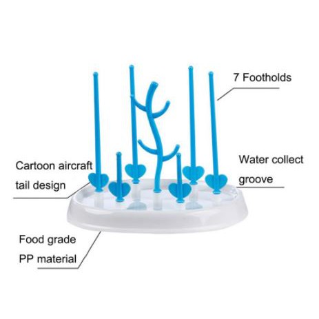 VnM023 | Rak Pengering Botol Susu Bayi Murah / Bottle Drying Rack / Perlengkapan Bayi