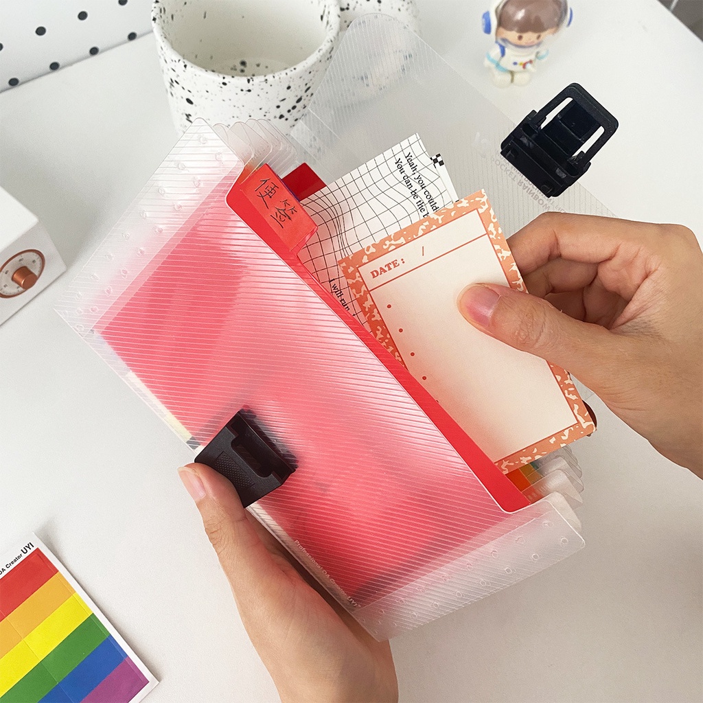 Hot Sale/1Pc Manajer Sortir Folder A6/Perlengkapan Penyimpanan File Kantor Plastik 13kisi/map Sortiran Nota Tagihan/Alat Tulis Siswa Hadiah Perlengkapan Kantor