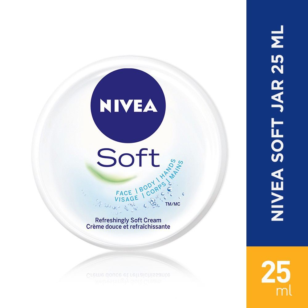 Nivea Soft Jar 25 ml , 50 ml , 100 ml