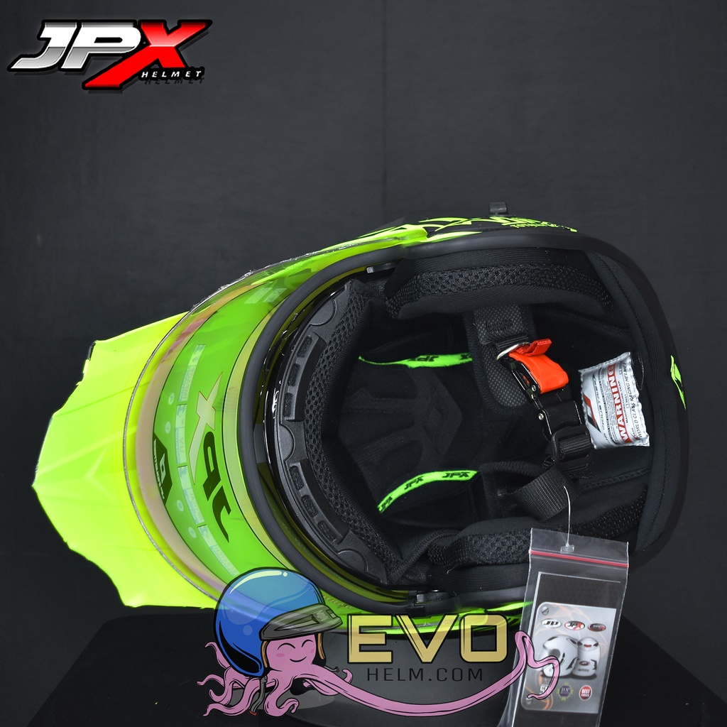 HELM JPX SUPERMOTO_WILD RIDER - FLUO YELLOW DOFF/BLACK