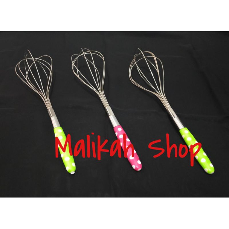 Kocokan Telur Polkadot / Pengocok Telor / Egg Whisk