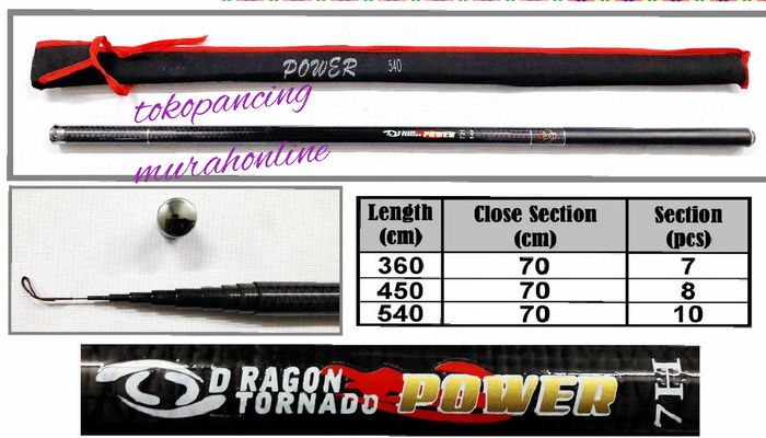 (ST5699) JORAN TEGEK DRAGON POWER 450 elegan