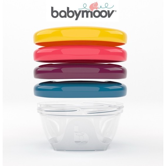 Babymoov Baby Bowls 120ml/4Pcs - A004307