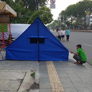 Tenda Regu Pramuka Regu 3x4 Dengan Alas Lengkap