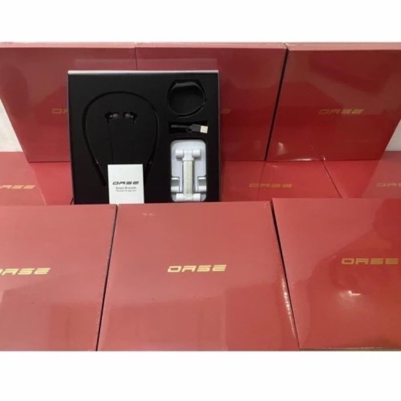 OASE LP01 2in1 SPECIAL GIFT HEADSET & SMARTWATCH ORIGINAL HITAM