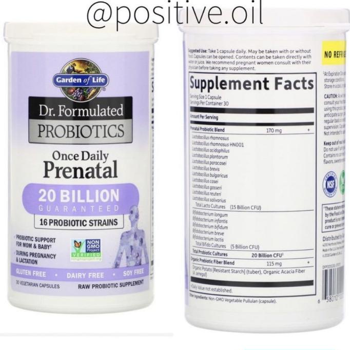 Prenatal probiotic Garden of life ---Terbaru---