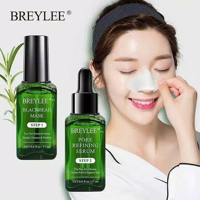 ãBPOMã'BREYLEE Penghilang Komedo & Pori-Pori STEP 1 & 2