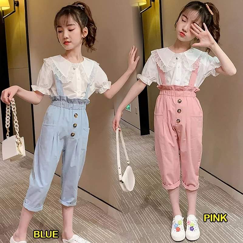 Baju Setelan Anak Perempuan Pretty Renda