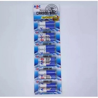 Batre ABC biru AAA / baterai / battery / a3 / BATU BATERAI ABC AAA / A3 UNTUK REMOT DAN MAINAN