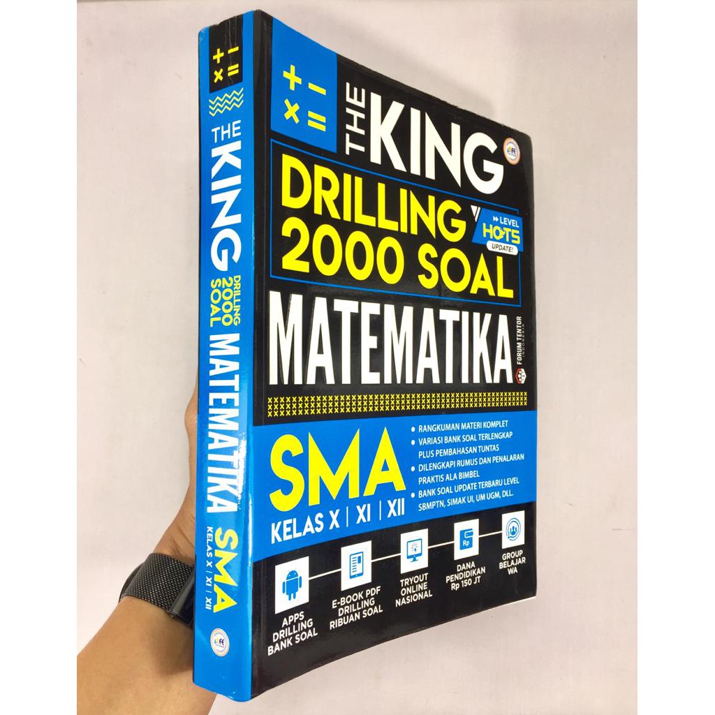 SMA The King Drilling 2000 Soal Kimia Fisika Biologi Matematika Level Hots Update-8