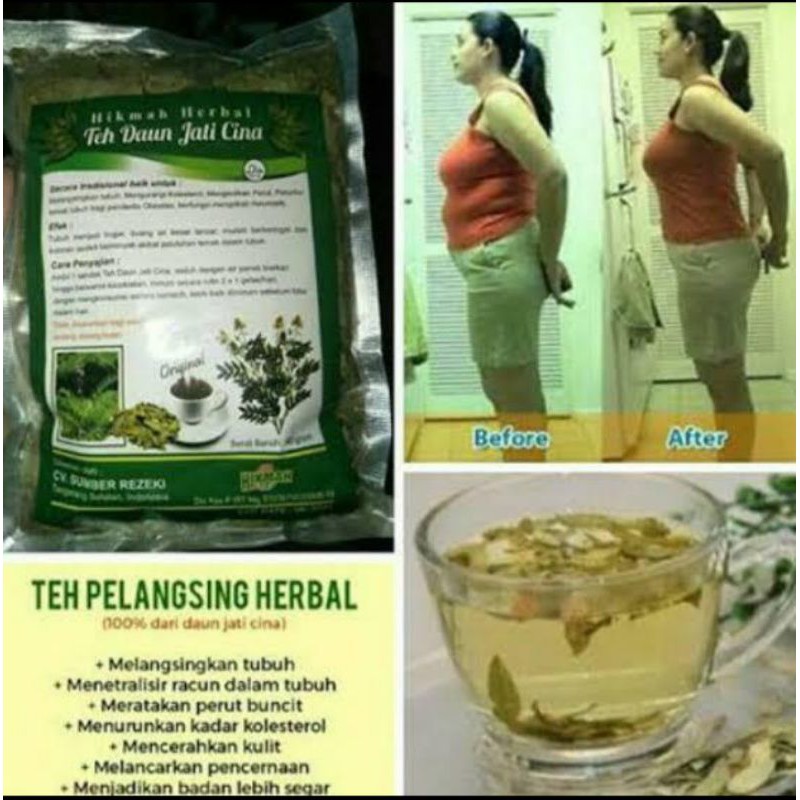 

teh daun jati cina