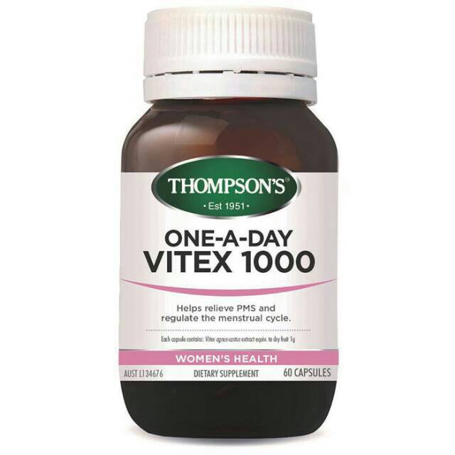Thompson's Vitex 1000mg Herbal Hormone Thompson