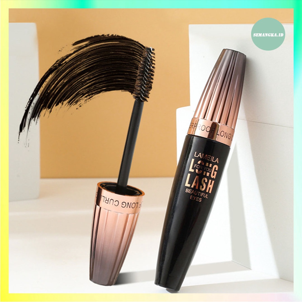 LAMEILA Gold Mascara Long Lash Curling Maskara Slender Waterproof LA051