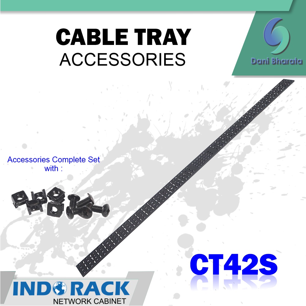 Indorack CT42 Cable Tray For 42U Rack
