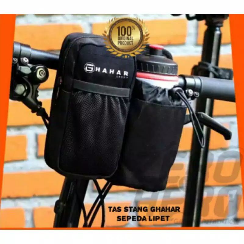 TAS SEPEDA NTB STANG DEPAN TAS SEPEDA LIPAT SIMPLE POKET  #TasDepanGantung #TasSepeda