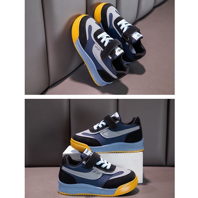 Sepatu Sneakers Anak Import Terbaru  033 - HUGO AIR Kids Shoes / Sepatu Anak Laki - laki &amp; Perempuan Kasual