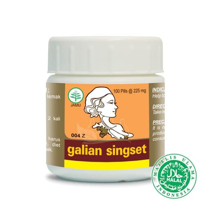 GALIAN SINGSET 100 PIL - Borobudur Herbal - Membantu mengurangi lemak tubuh