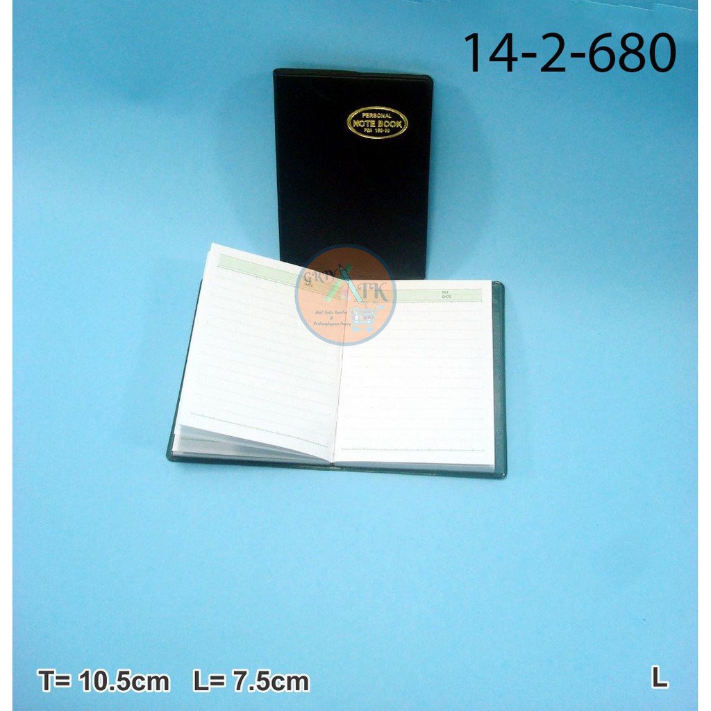 

Buku Catatan Notes Notebook Type 156-50 Motif Green Leaf Murah