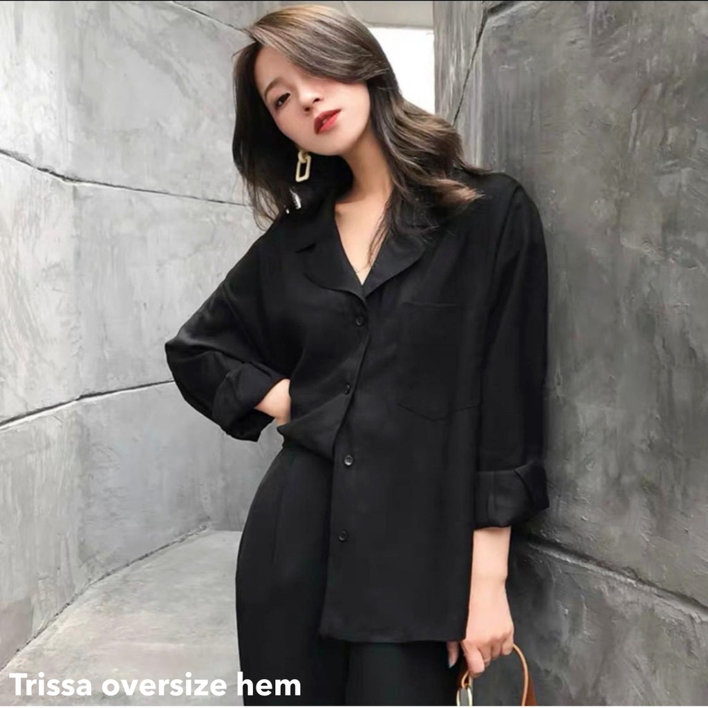 Trissa oversized hem -Thejanclothes