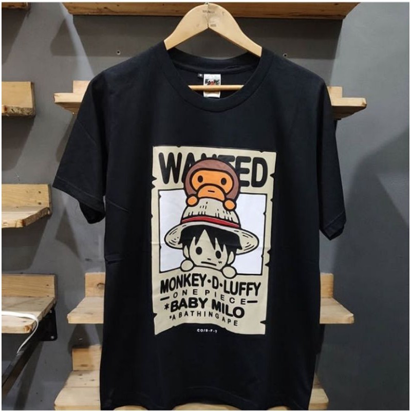 T Shirt A Bathing Ape Kaos Bape X One Piece
