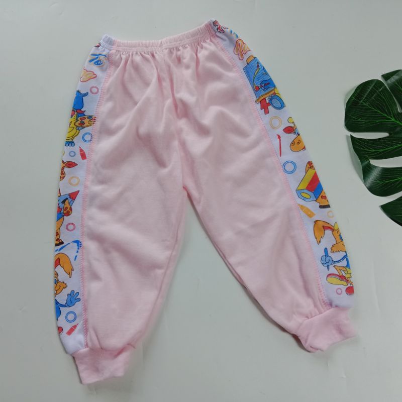 Lusinan 12 PCS Celana Panjang bayi Anak Bon-bon Size S M