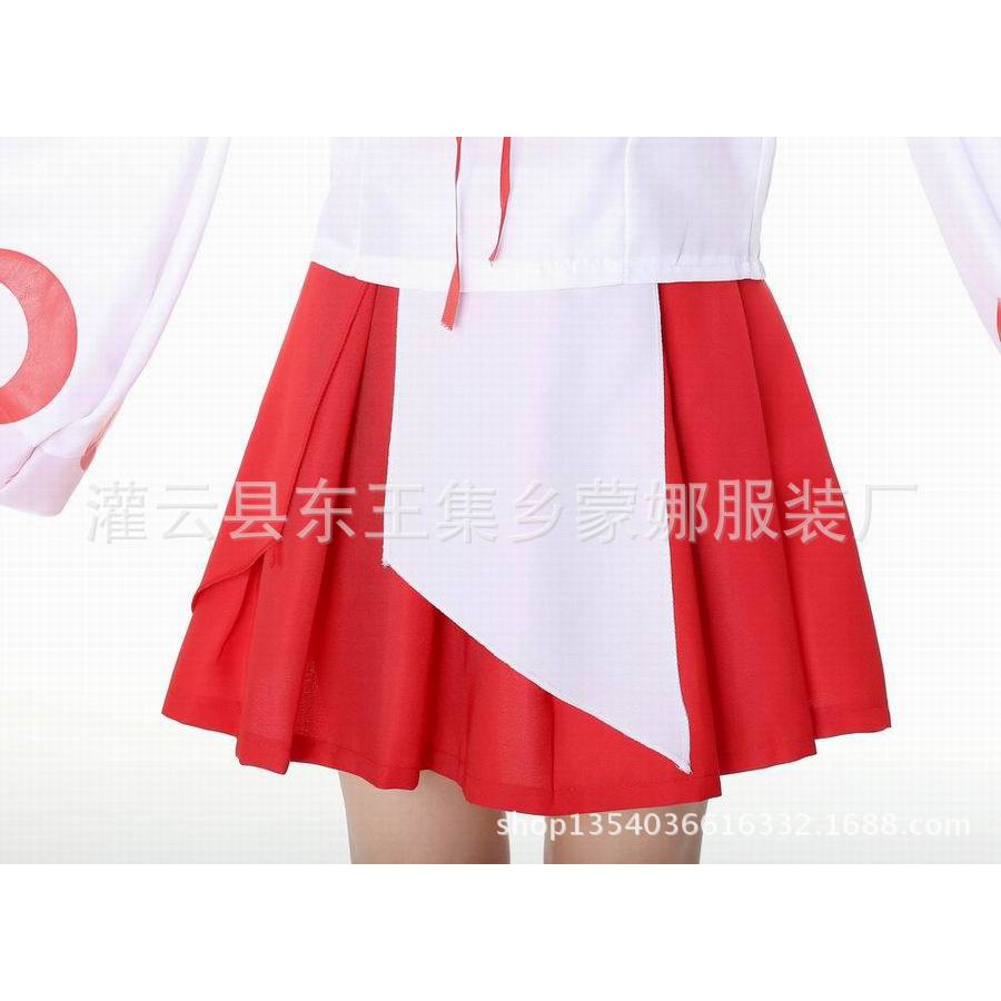 CC-06 kimono miiko pendek moon bulan yukata cosplay costume kostum