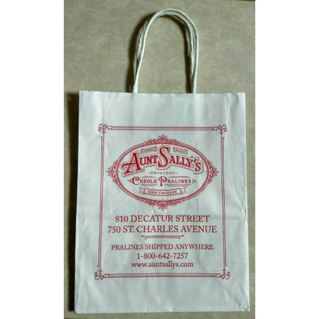 

Paperbag Paper Bag Tas Karton Aunt Sally's
