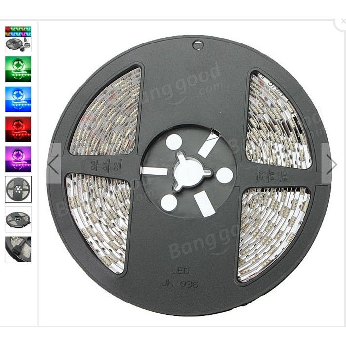 Led Strip 5050 RGB 5meter per roll 12v Indoor Non Waterproof 5m roll