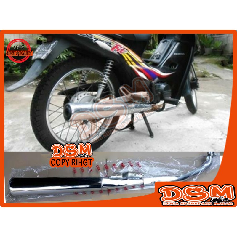 KNALLPOT STANDAR SUPRA X FIT LAMA / KNALPOT SUPRA FIT LAMA SUPRA X LAMA / KNALPOT HONDA SUPRA X STD