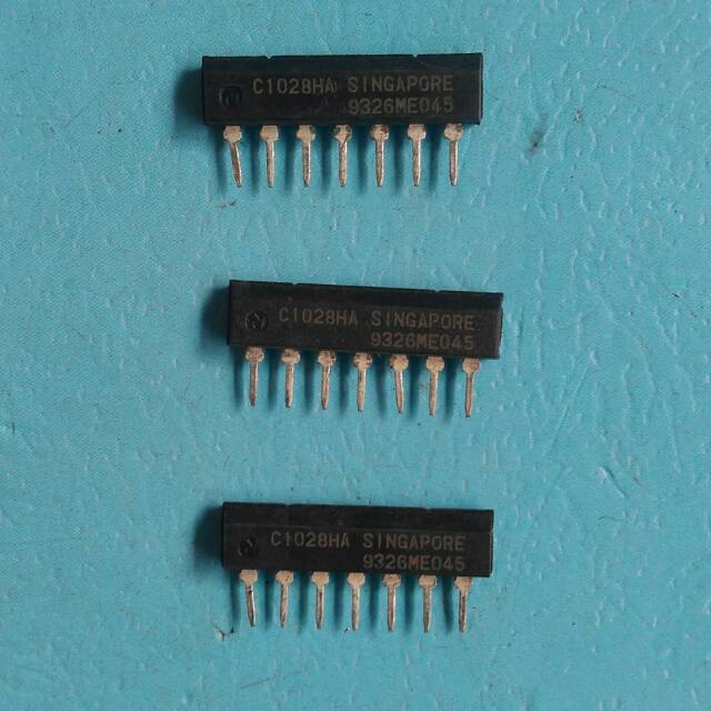 IC UPC1028HA kaki 7pin NEC singapore