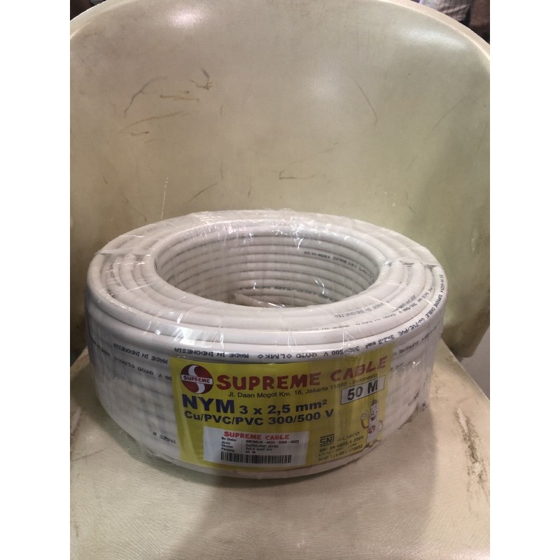 KABEL SUPREME NYM 3x2.5mm / Nym3x2.5 @50Meter