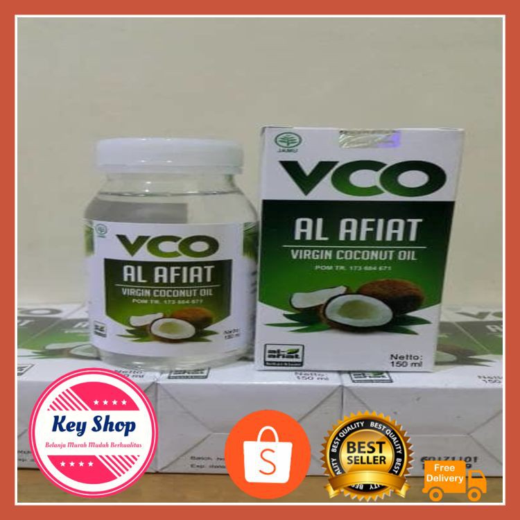 

Promo! VCO Virgin Coconut Oil 150 ML - Minyak Kelapa Murni Spesial Al-Afiat Murah!