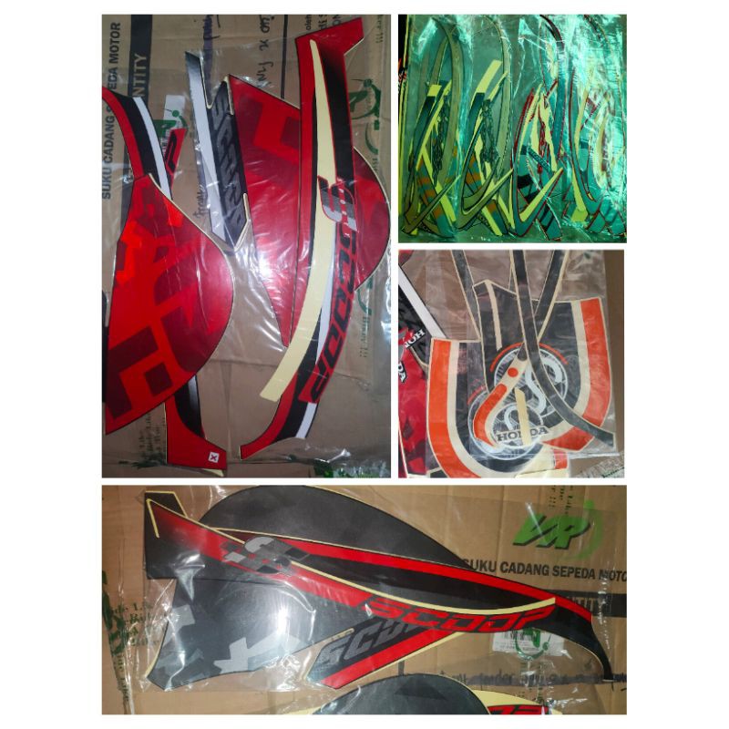 striping ori Honda new Scoopy esp scopy led scoopy 2021