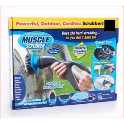 Sikat Multiguna 3 IN 1 Hurricane Muscle Scrubber