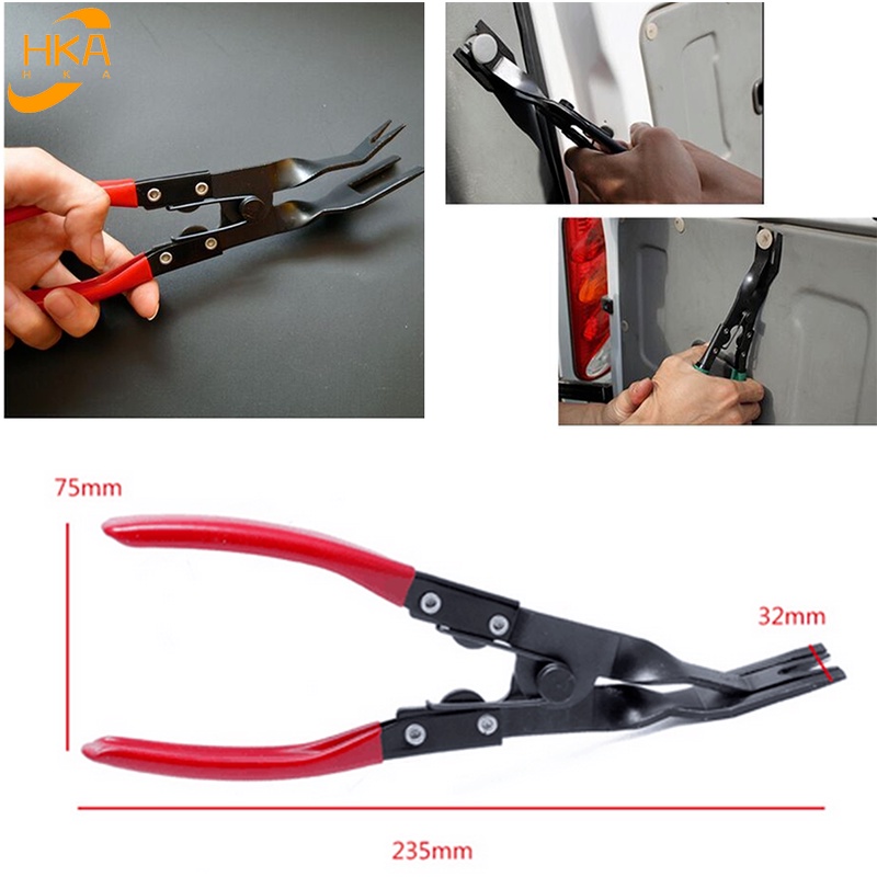 Tang Pelepas Paku Keling Trim Clip Removal Tang Mobil Van Panel Pintu Fascia Dash Alat Penghapus Pelapis