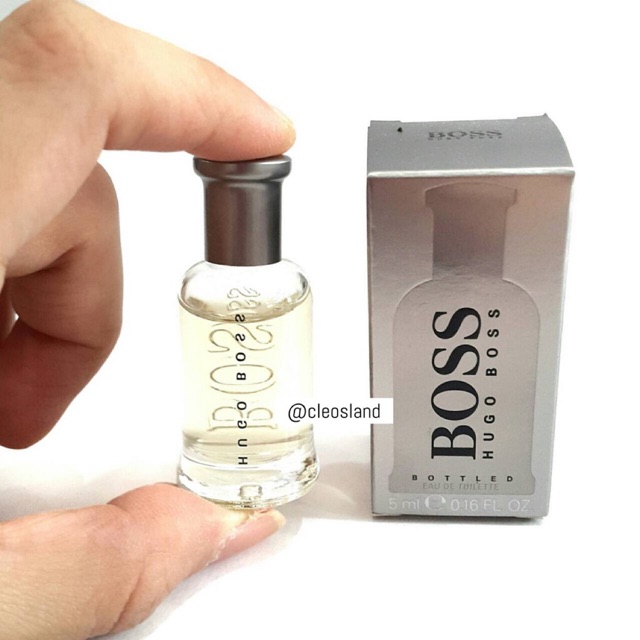 hugo boss bottled mini