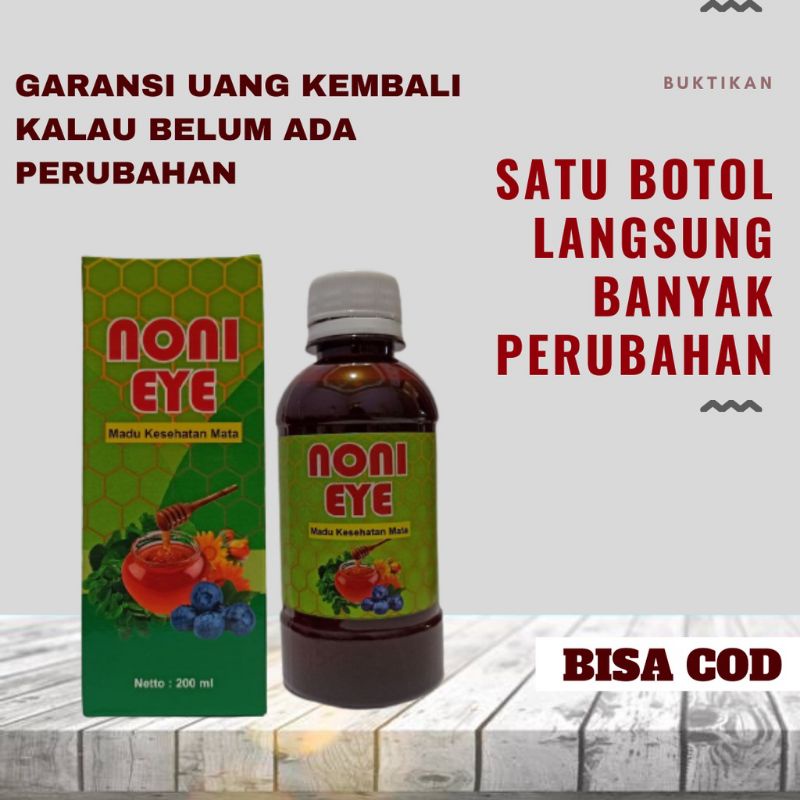 Original Madu NONI Eye za silinder plus katarak glaukoma rabun buram silau gatal berair ori Kemasan