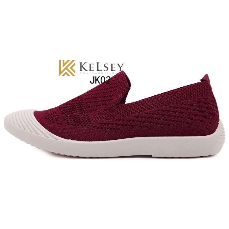 RESTOCK!!  RESTOCK!! NICOLE SEPATU FLAT SHOES WANITA FLYKNIT KELSEY JK02