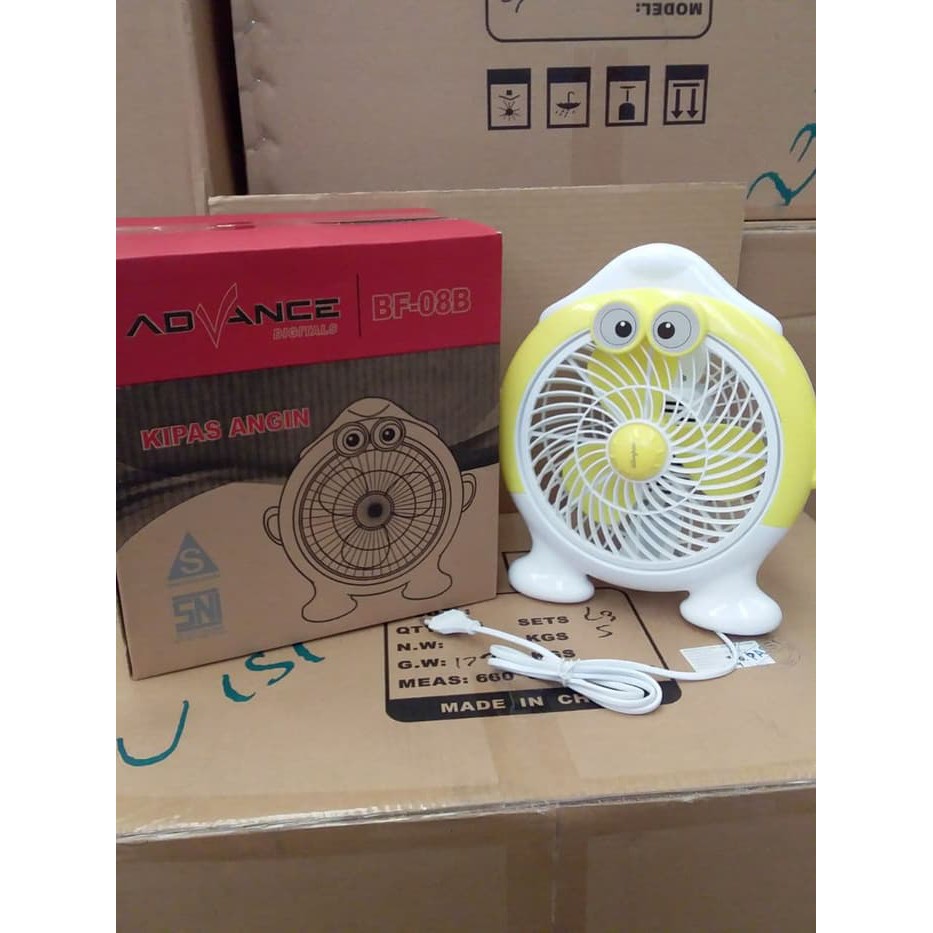 KIPAS ANGIN KARAKTER ADVANCE BF-08B SMURF