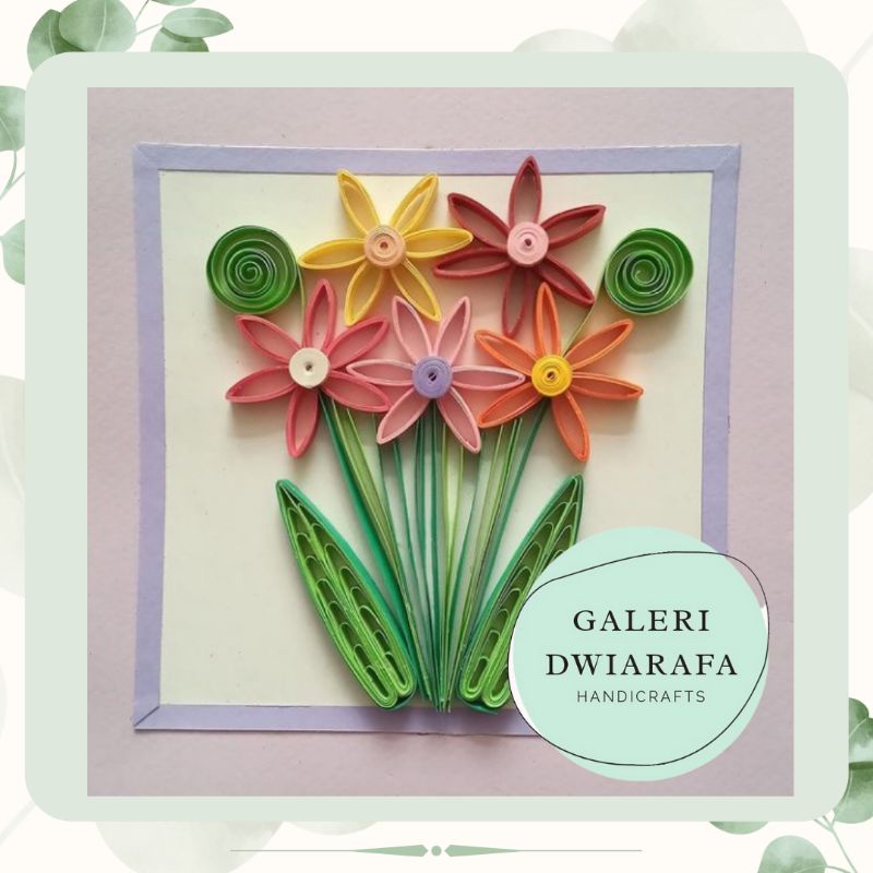 

Kartu Ucapan Paper Quilling (Mini Series)