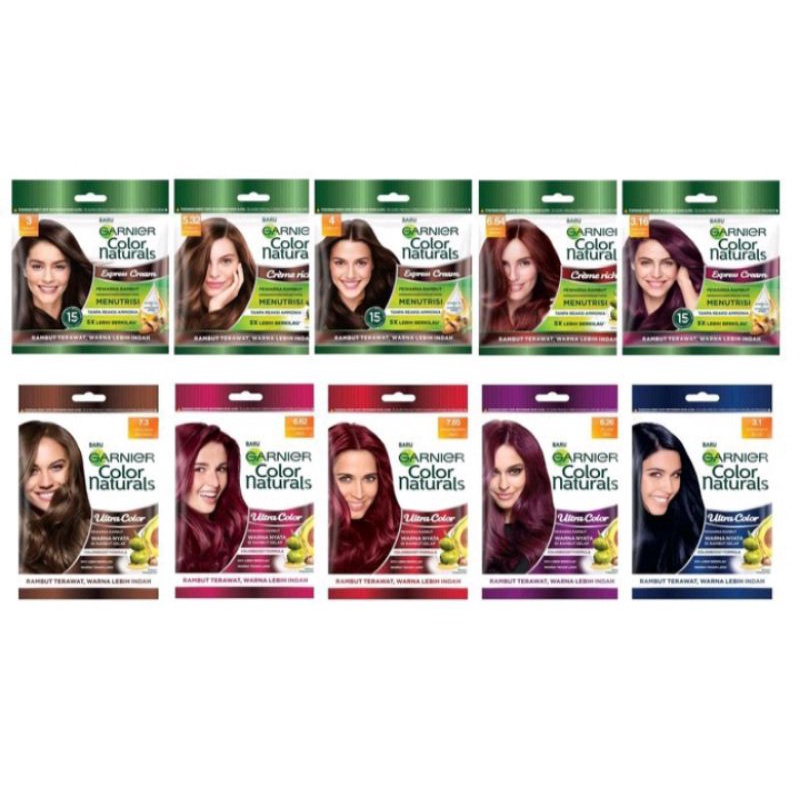 Garnier Semir Rambut Sachet murah