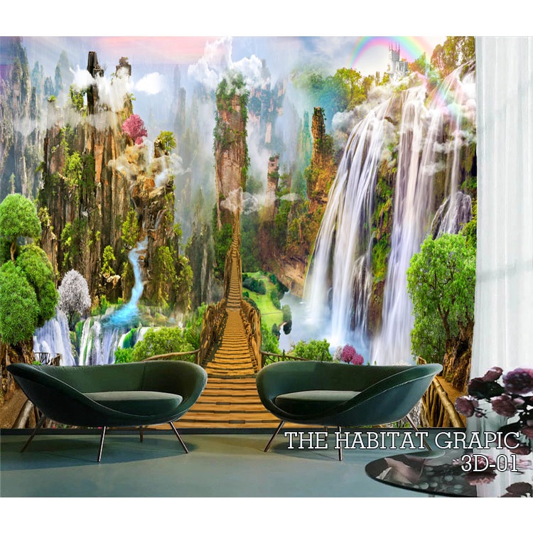 Wallpaper Pemandangan Alam, Wallpaper Pemandangan Alam 3d, Wallpaper Custom Pemandangan Alam 3d